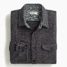 J. Crew Wallace & Barnes Heavyweight Flannel (Black)