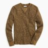 J. Crew Wallace & Barnes Thermal Crewneck T-shirt (Drab Olive)