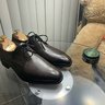 SOLD!! John Lobb Derby in Pewter Museum Calf 7.5EE 8000 LAST