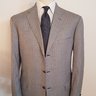 Grey Brioni pinstripe suit size 54L SOLD