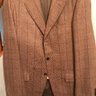 Pal Zileri Satoriale light brown barleycorn windowpane 40 BNWT