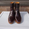 *Sold* VIBERG Shell Cordovan Side-Zip Color 8 BoxBoard Size 9 2050 LAST