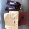 [SOLD] ENZO BONAFE JODHPUR in OXBLOOD RUSSIAN HATCH GRAIN UK 7.5/US8.5 (with Shoe Trees)