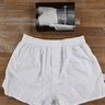 ERMENEGILDO ZEGNA 3 pairs of white pima cotton boxer shorts - Size Small - NWT