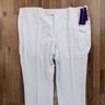 RALPH LAUREN PURPLE LABEL white cotton trousers - Size 40 US - NWT