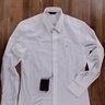 ERMENEGILDO ZEGNA COUTURE XXX solid white shirt - Size 41 / 16 - NWT