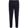 SOLD❗️PAUL SMITH Tapered Pleated Navy Check Wool Pants 32