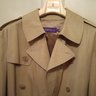 NWT RALPH LAUREN PURPLE LABEL MODERN TRENCH FITS 38-40