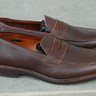 NEW | ALLEN EDMONDS 10.5EEE DORNOCH BROWN GRAIN SLIP ON LOAFERS MADE IN USA