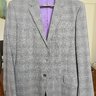 PAUL SMITH MID GREY CHECKED SUIT 38/48R