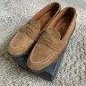 ***SOLD*** Alden Leisure Handsewn LHS Snuff Suede Loafers (Size 8D)