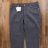 BRUNELLO CUCINELLI gray wool flannel trousers - Size 34 US / 50 EU - NWT