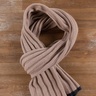 BRUNELLO CUCINELLI beige 100% cashmere scarf - NWOT
