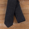 BRUNELLO CUCINELLI gray silk knit tie - NWT