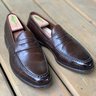 Allen Edmonds 8.5 3E US Mcgraw Slip-on Penny Loafer (Burnished Brown)