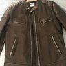 Falcon Garments M1 Black Cafe Racer Leather Jacket