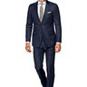 Suitsupply Sienna Blue Bird's Eye Wool Suit: 46R