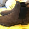 SOLD :JOHN LOBB LAWRY 10.5UK Pewter Suede NEW