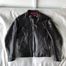 [SOLD] James Grose Clubman Dark Brown Horse Leather Cafe Racer Jacket