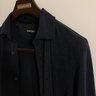 [Keeping since I washed it incorrectly] Tom Ford 50IT Cotton Silk Recent Button Down Shirt Navy