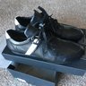 Calvin Klein Collection Calfskin  Black Sneakers