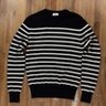 $1190 SAINT LAURENT black 100% cashmere sweater - Size Small - NWOT