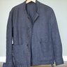 S.E.H. Kelly Work Chore jacket in working linen in dark navy size XS