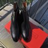 SOLD - BNIB JFitzpatrick Black Calf Jodhpur Boots - UK 7/US 8