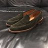 Alden LHS - Hunting Green Suede - Size 8.5 Van Last