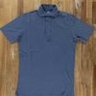 FEDELI slim-fit blue polo shirt - Size Medium / 48 EU - NWOT