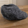 BORSALINO lightweight gray wool mix flat cap - Size 58 / Medium - NWT