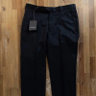 ERMENEGILDO ZEGNA navy blue regular fit wool trousers - Size 32 US / 48 EU - NWT