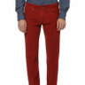 INCOTEX slim-fit red cotton corduroy trousers - Size 33 - NWT