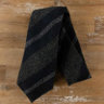 CESARE ATTOLINI thick wool silk mix striped tie - NWOT