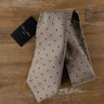 CESARE ATTOLINI polka dots satin silk tie - NWT