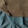 SOLD:  London Lounge Shetland tweed brown herringbone jacketing