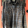 SOLD :: United Arrows Blue Label Western Shirt Snap Button Medium