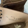 SOLD! CROCKETT AND JONES SKYE 4 SNUFF SUEDE WINGTIP BOOTS 10 UK