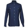 SOLD - Eidos Indigo "Two Pocket Workshrit" size M