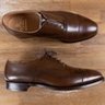 CROCKETT & JONES Radstock brown Oxford shoes -Size 11 US / 10.5 UK / 45 EU - New in Box (w shopwear)