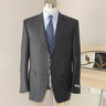 【Sold】NWT Recent Canali Dark Gray Wool Suit 46 BRAND NEW