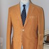 【Sold】NWT Unstructured Cantarelli Washed Linen/Cotton Sportcoat, size 40r Brand New