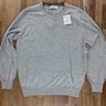 BRUNELLO CUCINELLI SS2019 light gray wool cashmere mix sweater - Size 50 / Medium - NWT