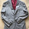 Brunello Cucinelli Grey/Tan Nailhead Suit 48 SOLD