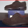 Loake 1880 tetbury suede derby shoes with dainite sole,goodyear construction,new with box