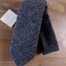 HOLLIDAY & BROWN hand made gray wool tie - NWT