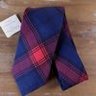 HOLLIDAY & BROWN silk plaid tie - NWT