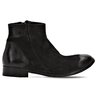 SOLD❗️THE LAST CONSPIRACY Zip Ankle Boots Waxed Horse Suede Black EU41/US8