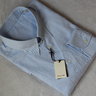 【Sold】NWT Solid Light Blue Caruso Dress Shirt 18 / 45| Made in Italy