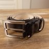 CESARE ATTOLINI brown suede belt - Size 110 / 44 (fits size 42 waist best) - New in Box